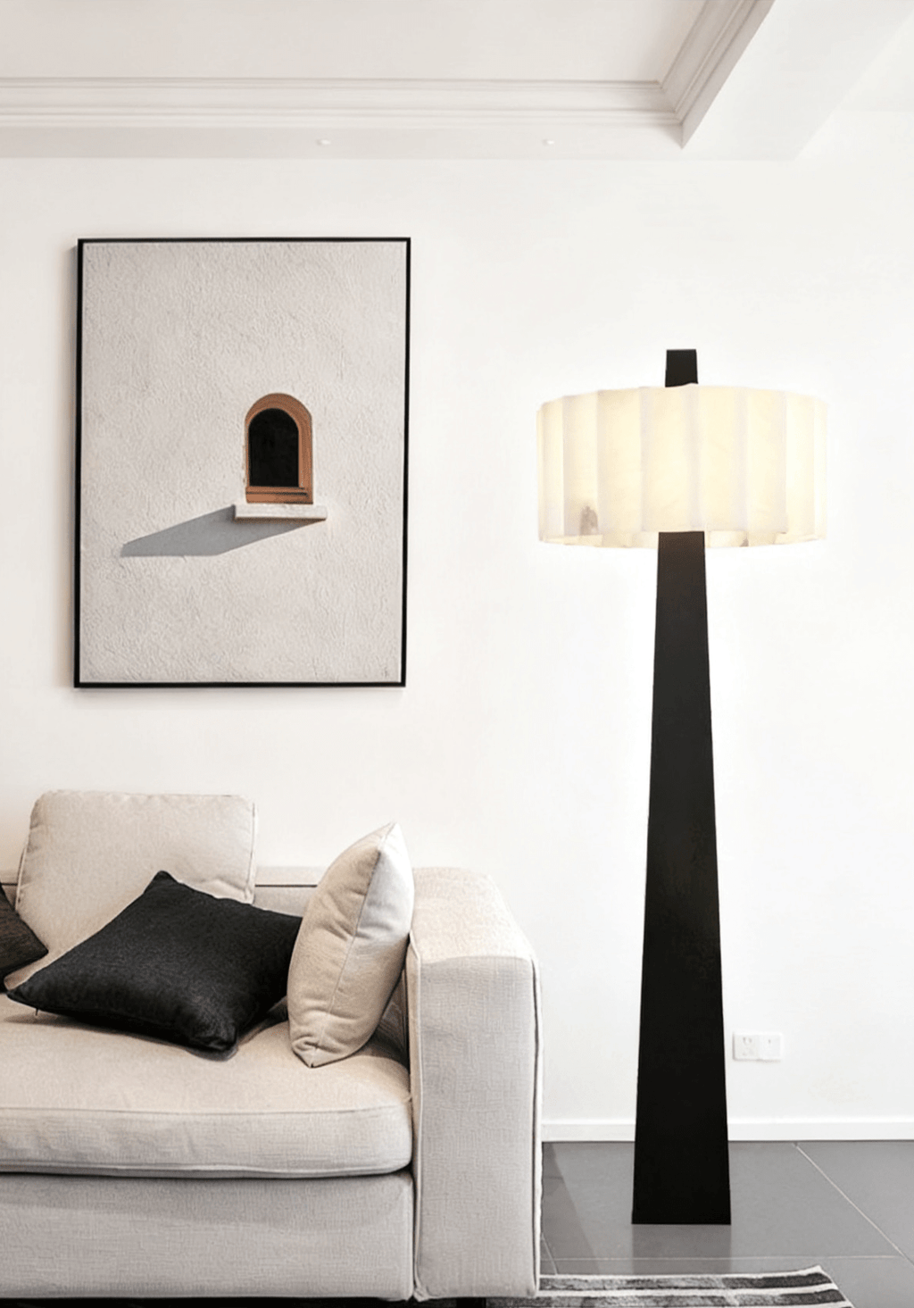 Origami Pleat Floor Lamp