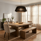 Origami Wood Pendant Lamp