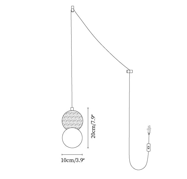 Origo Pendant Swag Lamp