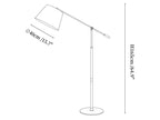Orion Adjustable Floor Lamp