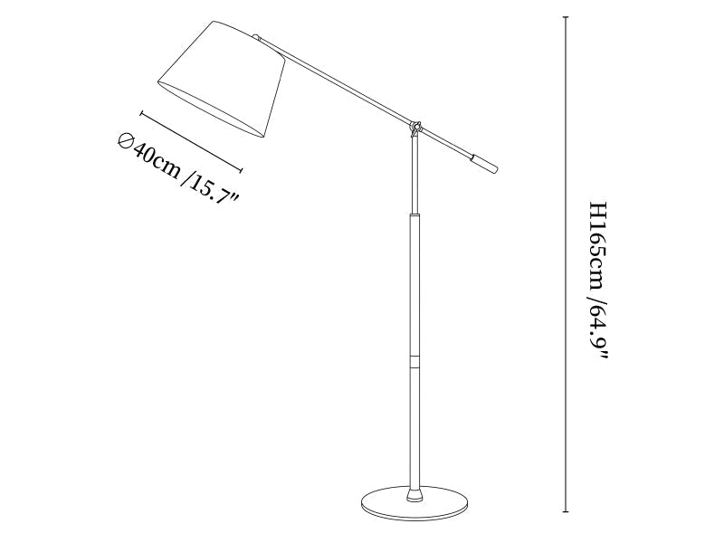 Orion Adjustable Floor Lamp