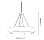 Orion Alabaster Chandelier
