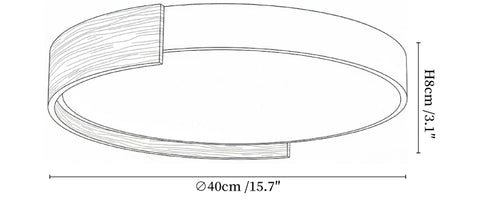 Orion Band Ceiling Light