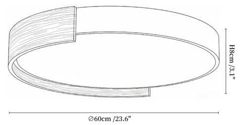 Orion Band Ceiling Light
