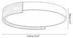 Orion Band Ceiling Light