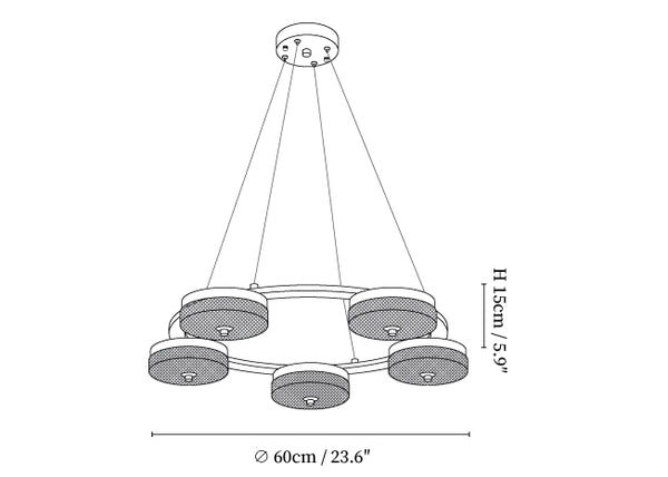 Orion Ring Chandelier