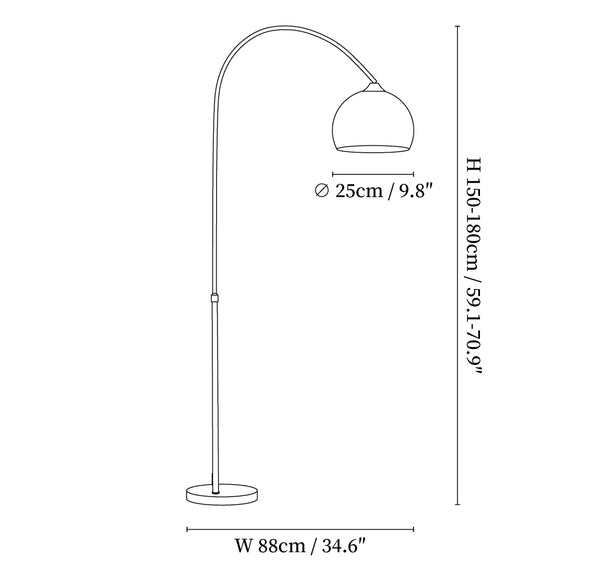 Orla Arch Floor Lamp