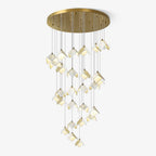 Orlani Cascade Stairs Chandelier