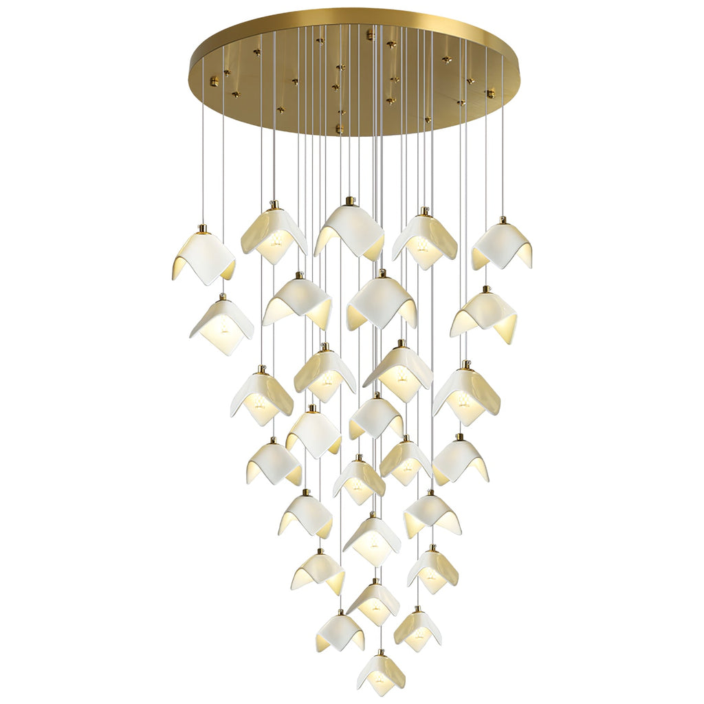 Orlani Cascade Stairs Chandelier