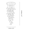 Orlani Cascade Stairs Chandelier