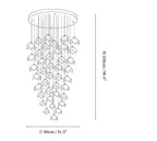 Orlani Cascade Stairs Chandelier