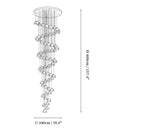 Orlani Cascade Stairs Chandelier