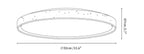 Oro Circle Ceiling Light