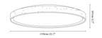 Oro Circle Ceiling Light