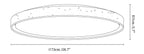 Oro Circle Ceiling Light