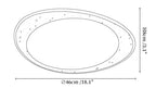 Orolume Travertine Ceiling Light