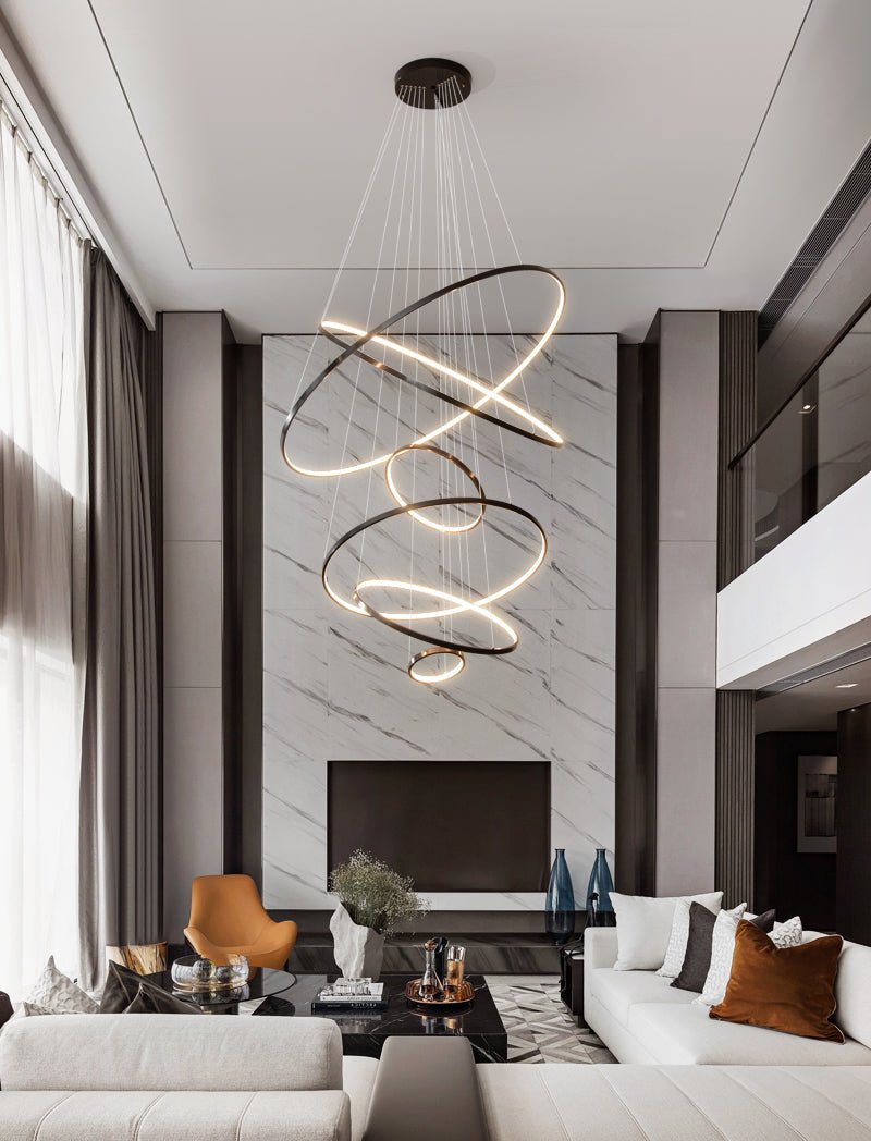 Orrery Rings Chandelier