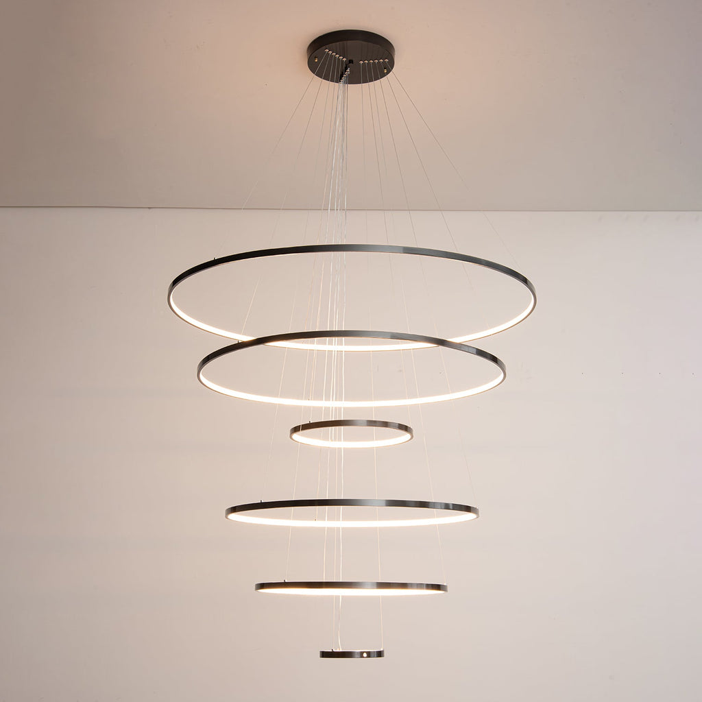 Orrery Rings Chandelier