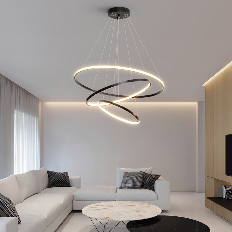 Orrery Rings Chandelier