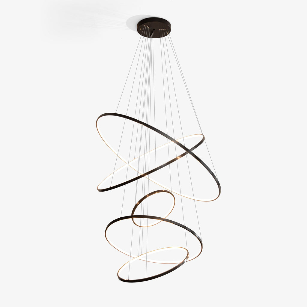 Orrery Rings Chandelier