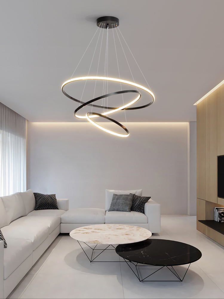 Orrery Rings Chandelier
