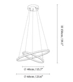 Orrery Rings Chandelier