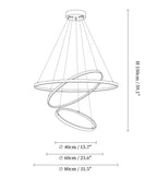 Orrery Rings Chandelier