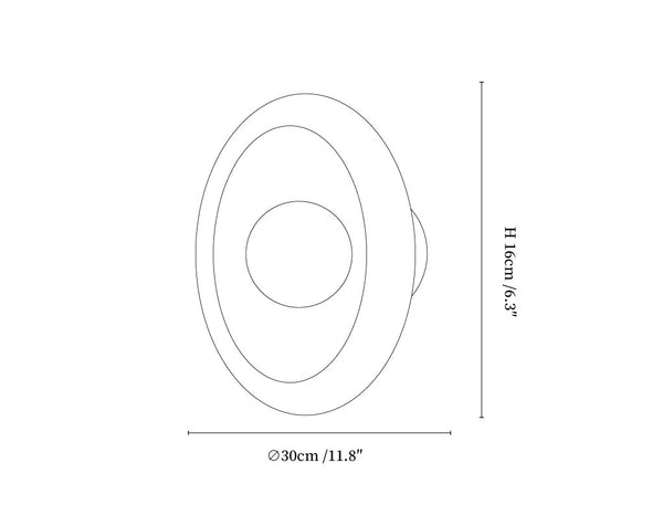 Orrin Halo Wall Light