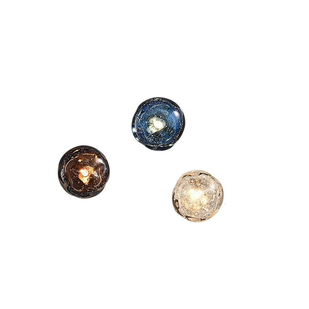Orrin Molten Glass Wall Light