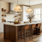 Orvella Alabaster Cone Pendant Light