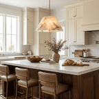 Orvella Alabaster Cone Pendant Light