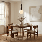 Orvelle Alabaster Beaded Pendant Light