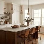Orvelle Alabaster Beaded Pendant Light