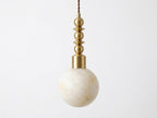 Orvelle Alabaster Beaded Pendant Light