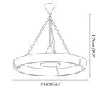 Orvian Halo Art Chandelier