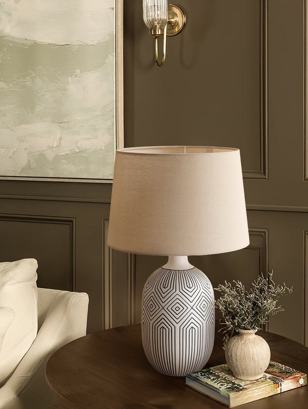 Oryza Geometric Table Lamp