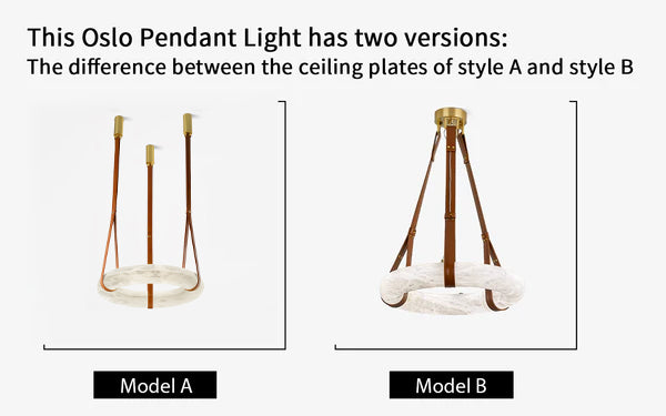 Oslo Alabaster Pendant Light A
