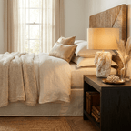 Ostreya Coral - Texture Ceramic Table Lamp