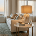 Ostreya Coral - Texture Ceramic Table Lamp