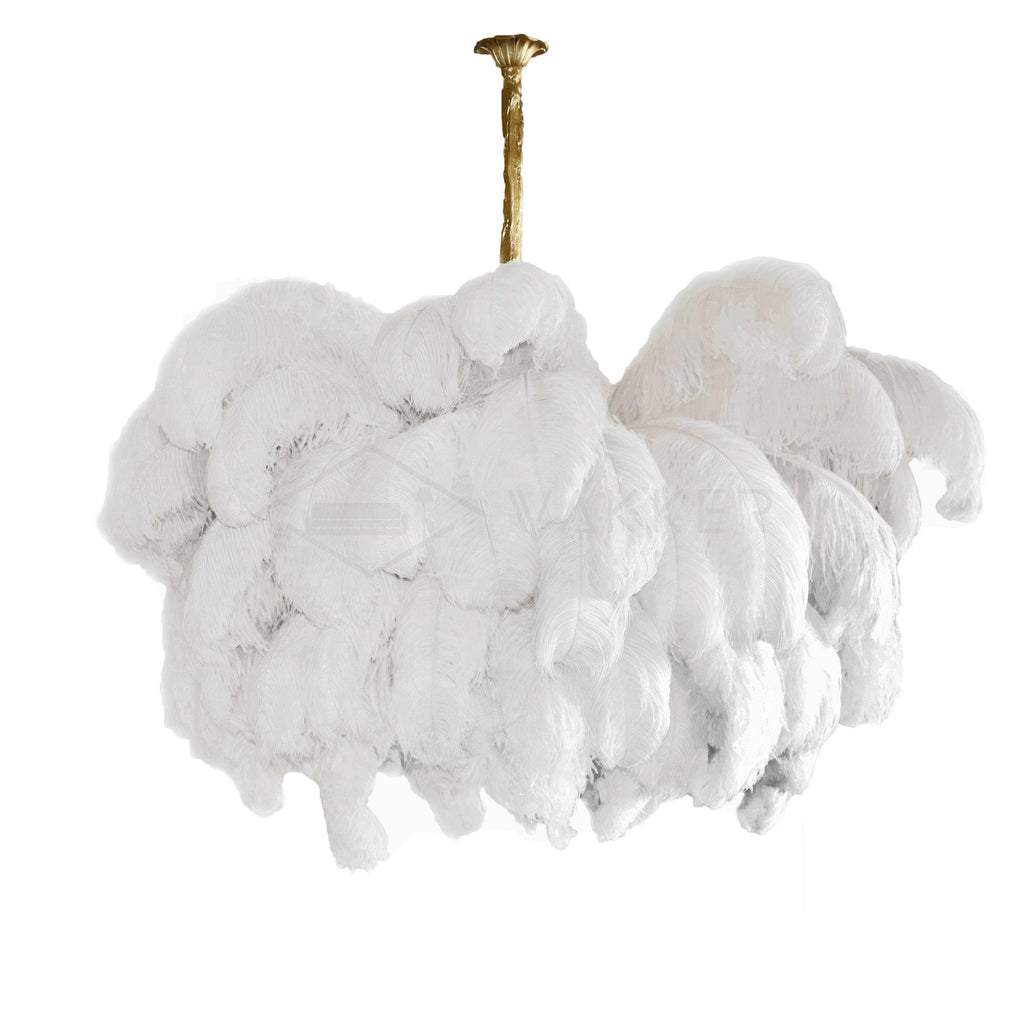 Ostrich Feather Chandeliers