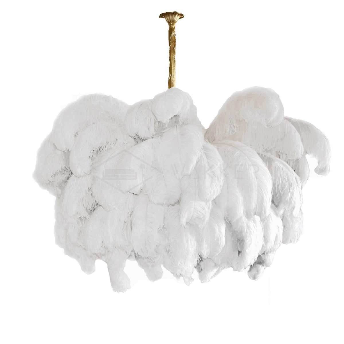 Ostrich Feather Chandeliers