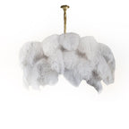Ostrich Feather Chandeliers