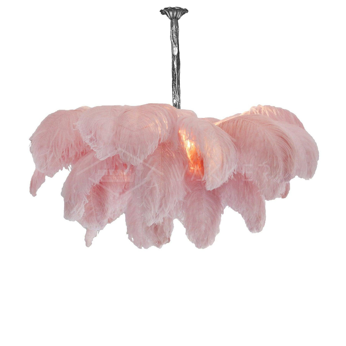 Ostrich Feather Chandeliers