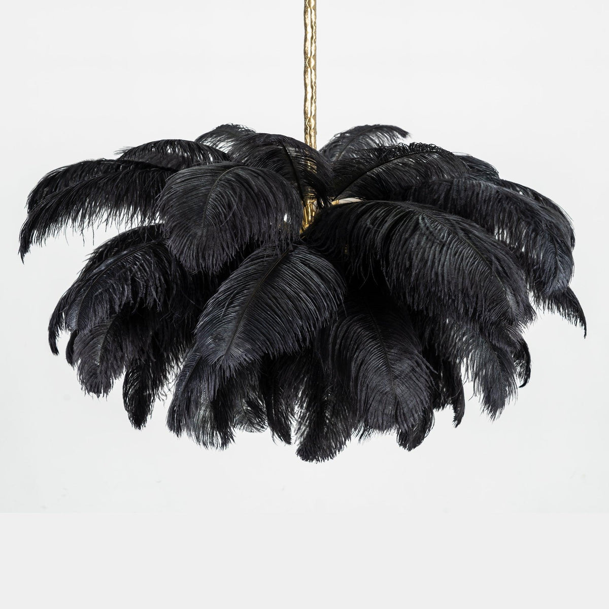 Ostrich Feather Chandeliers