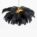 Ostrich Feather Chandeliers