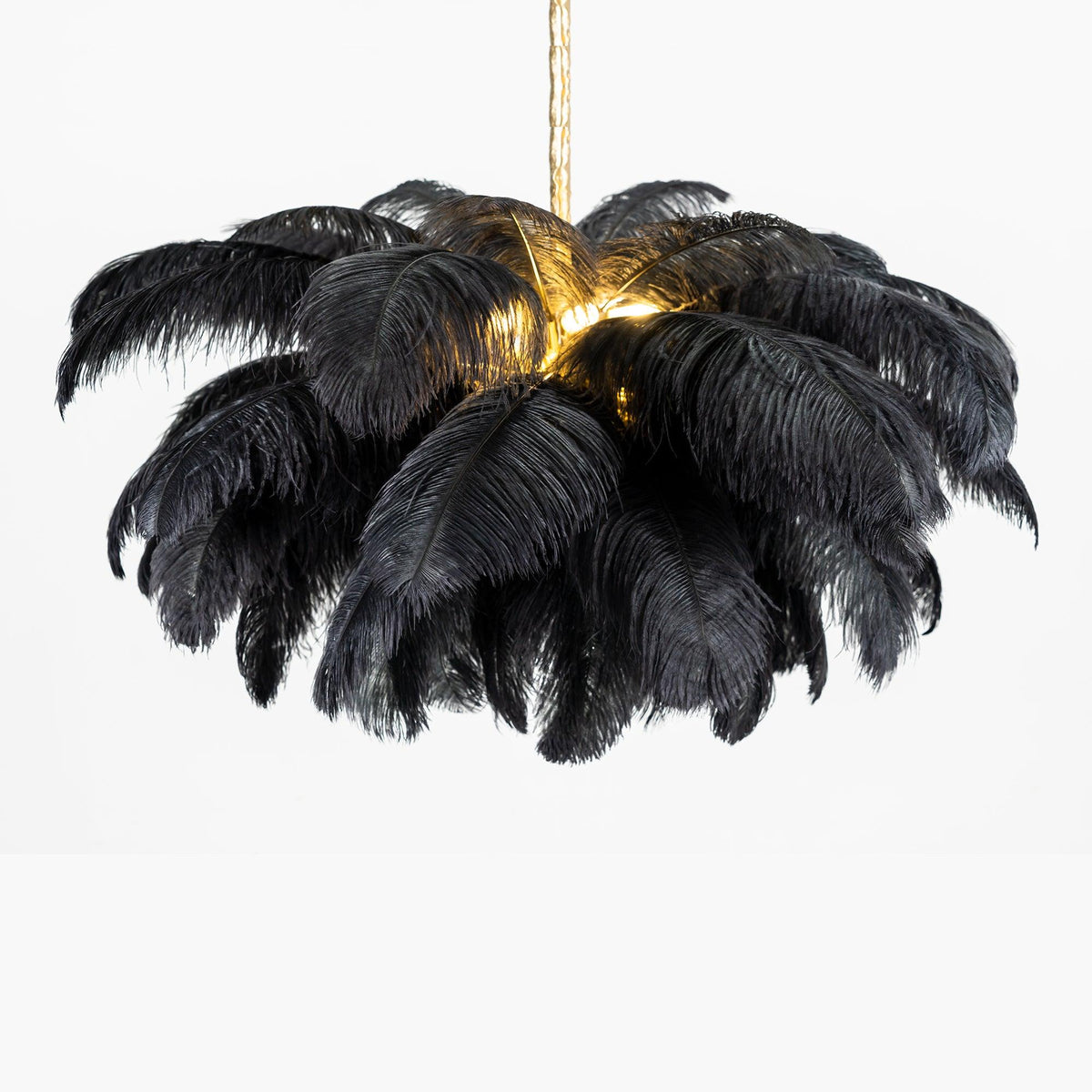 Ostrich Feather Chandeliers