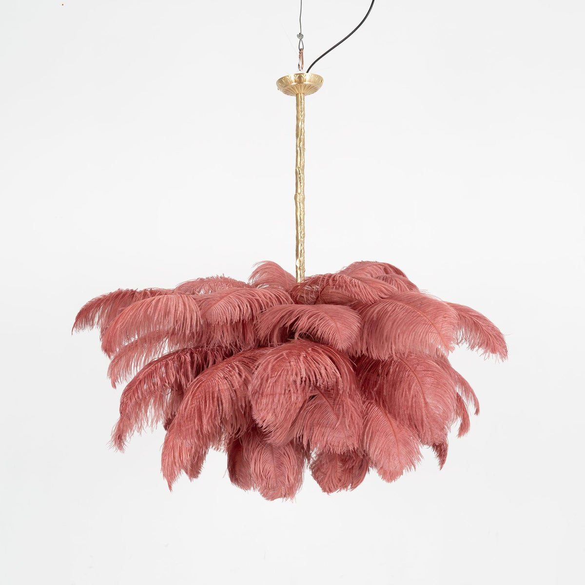 Ostrich Feather Chandeliers