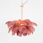 Ostrich Feather Chandeliers