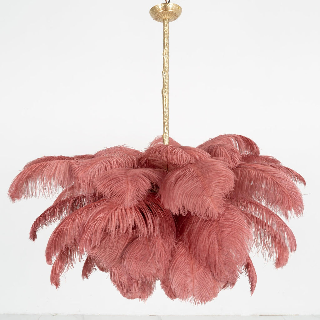 Ostrich Feather Chandeliers