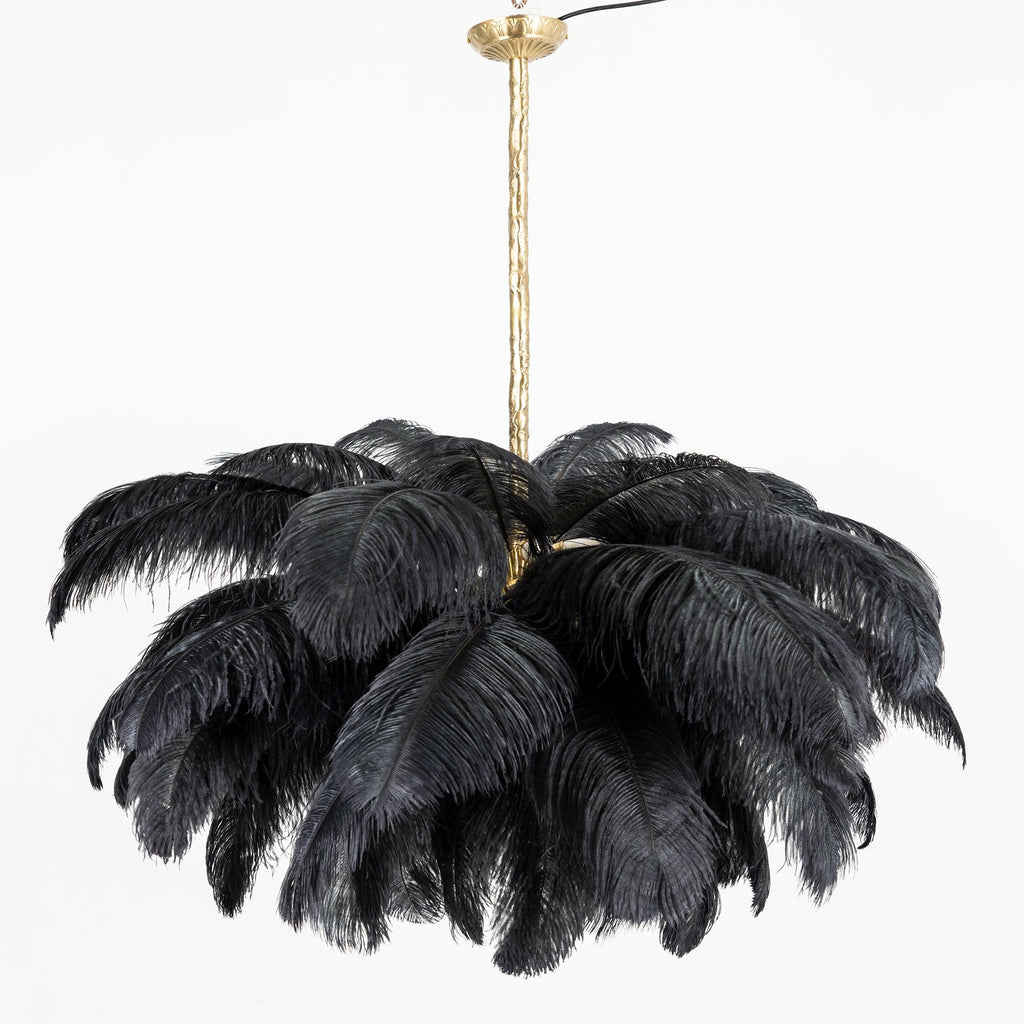Ostrich Feather Chandeliers